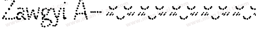 Zawgyi A字体转换